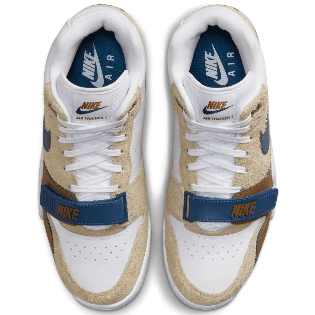 ■ナイキ エア トレーナー 1 ライムストーン/ヴァレアンブルー/ブラウン/ホワイト 新品 28.0cm US10 NIKE AIR TRAINER 1 DM0522-200 拍卖