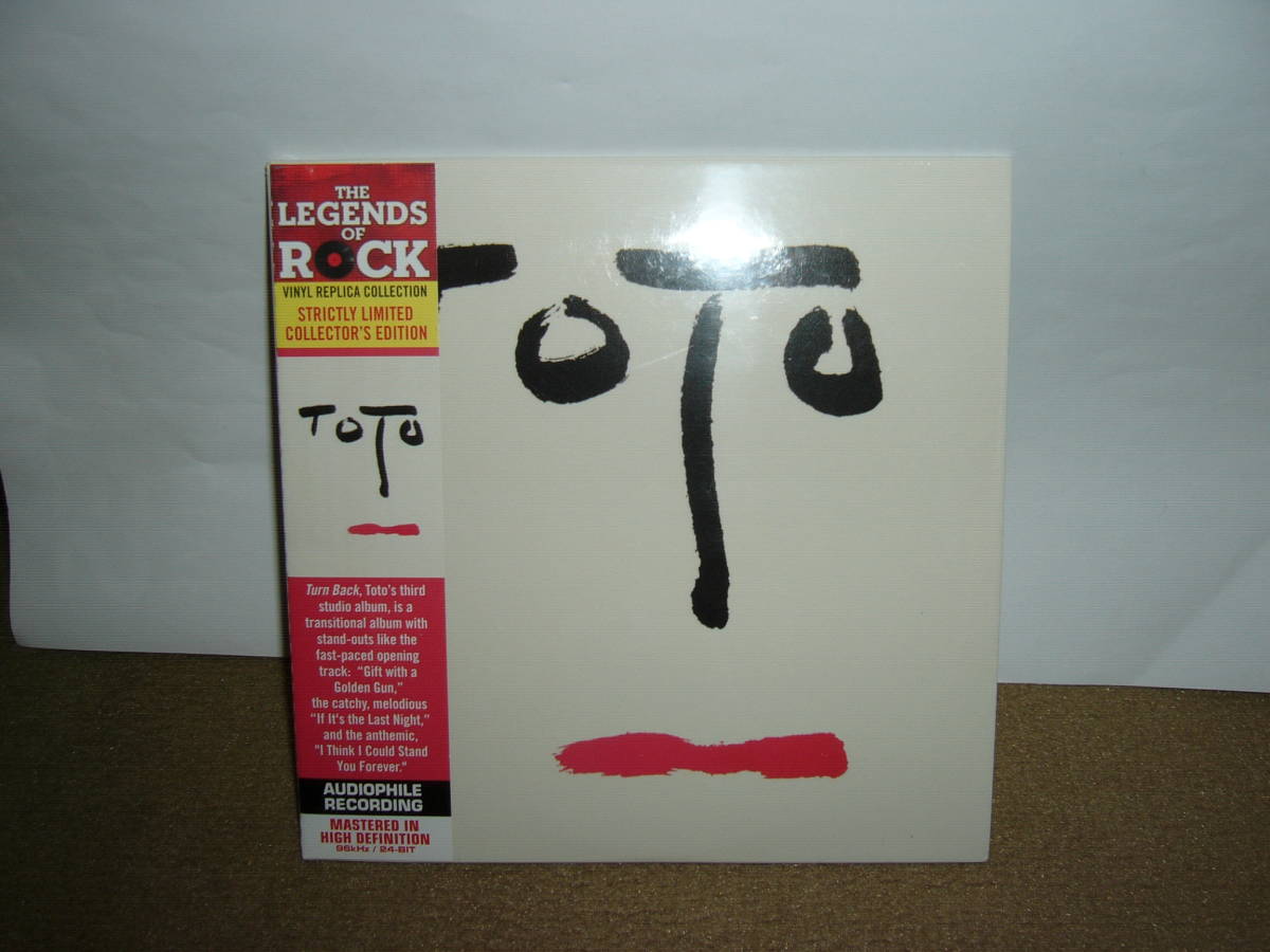 ロック色濃い初期大傑作3rd「Turn Back」米国Culture Factory独自リマスター紙ジャケット仕様限定盤 輸入盤未開封新品。拍卖