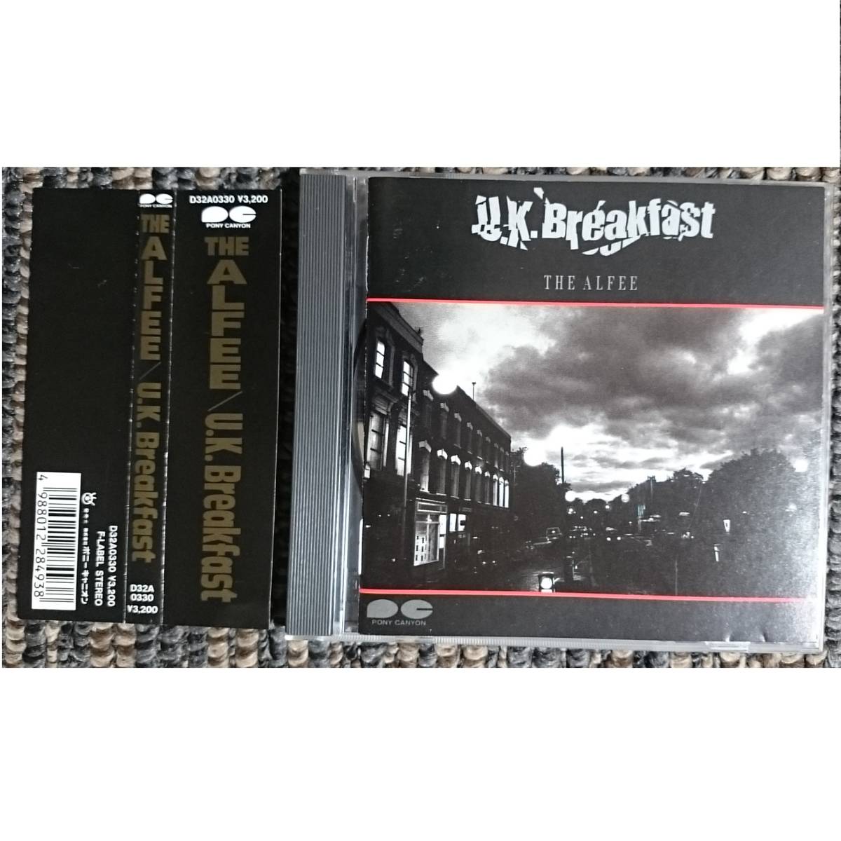 KF THE ALFEE アルフィ U.K.Breakfast CSR刻印 帯付き拍卖