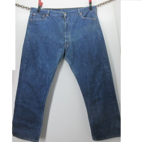 90s USA製 Levis リーバイス ジーンズ 501 w45 114cm BIG 大きい アメカジ古着 sy3771拍卖
