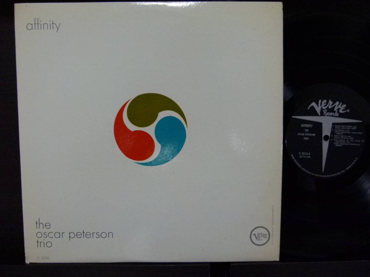 ■激レア■美盤オリジナル■OSCAR PETERSON■AFFINITY■コーティング拍卖