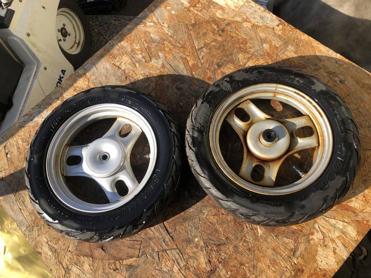 【50156】 スマートディオ AF56 (141番台~) ホイールセット フロント リア拍卖