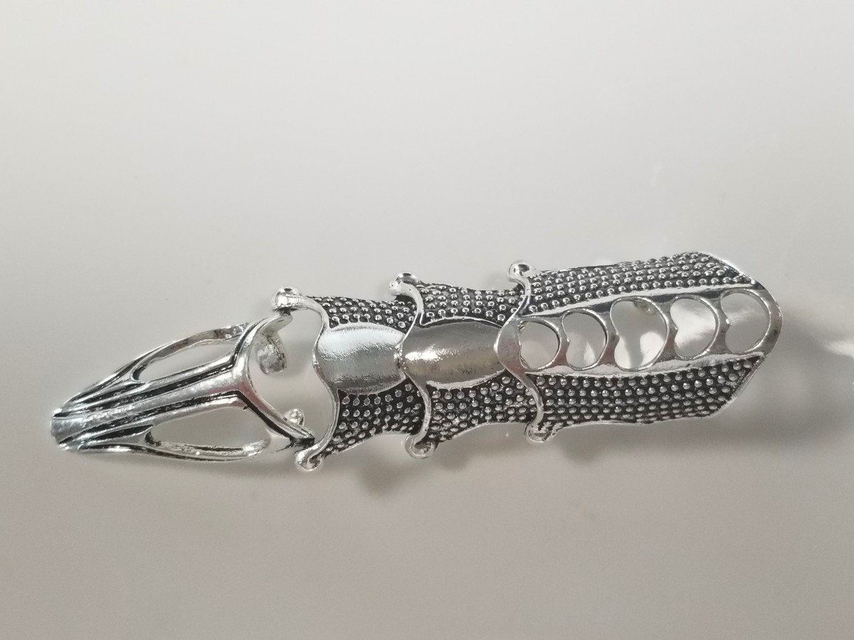 アーマーリング ナックルリング シルバー拍卖