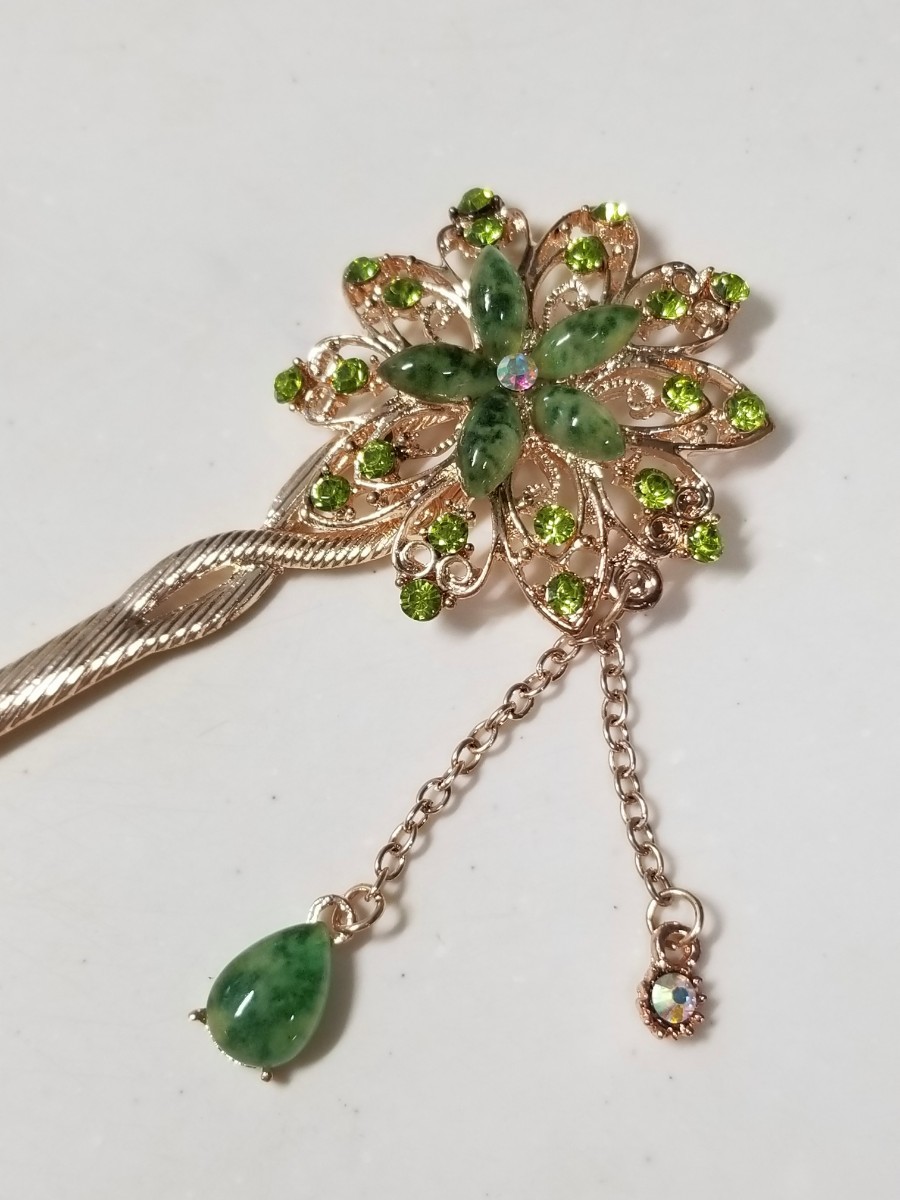 かんざし ヘアーアクセサリー 花拍卖