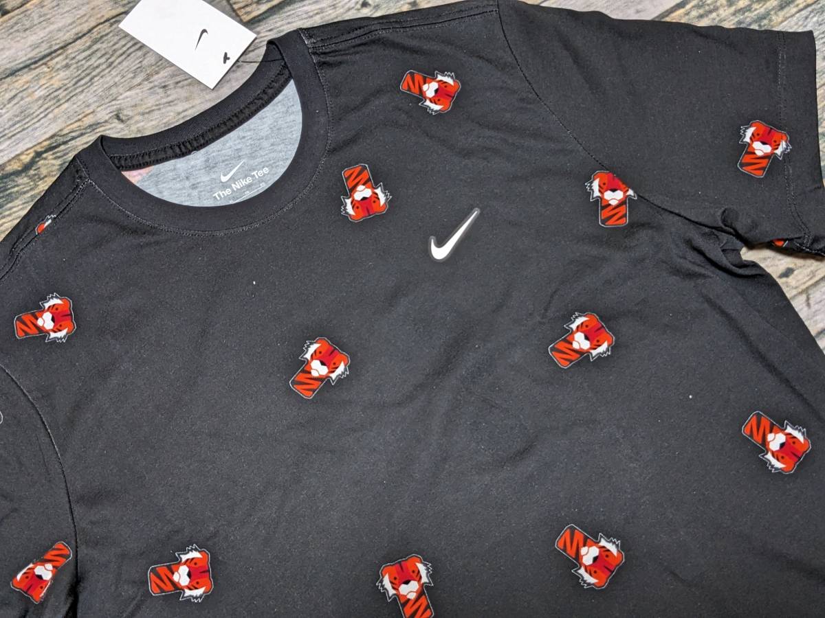最後 XL NIKE GOLF タイガー-ウッズ “フランク” Tシャツ 検 注目度/話題性 ヘッドカバー 虎 ナイキゴルフ 半袖 黒/ブラック拍卖