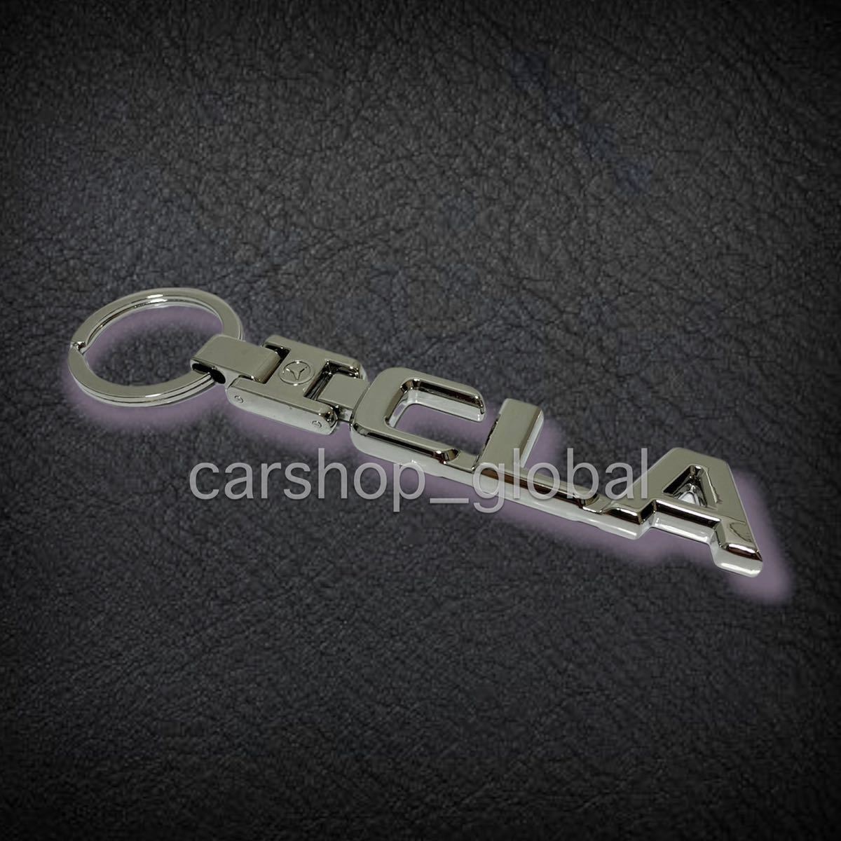 メルセデス ベンツ CLA キーホルダー キーリング キーチェーン 鍵 カラー シルバー アクセサリー W117/C117/C118/CLA35/CLA45 AMG等拍卖