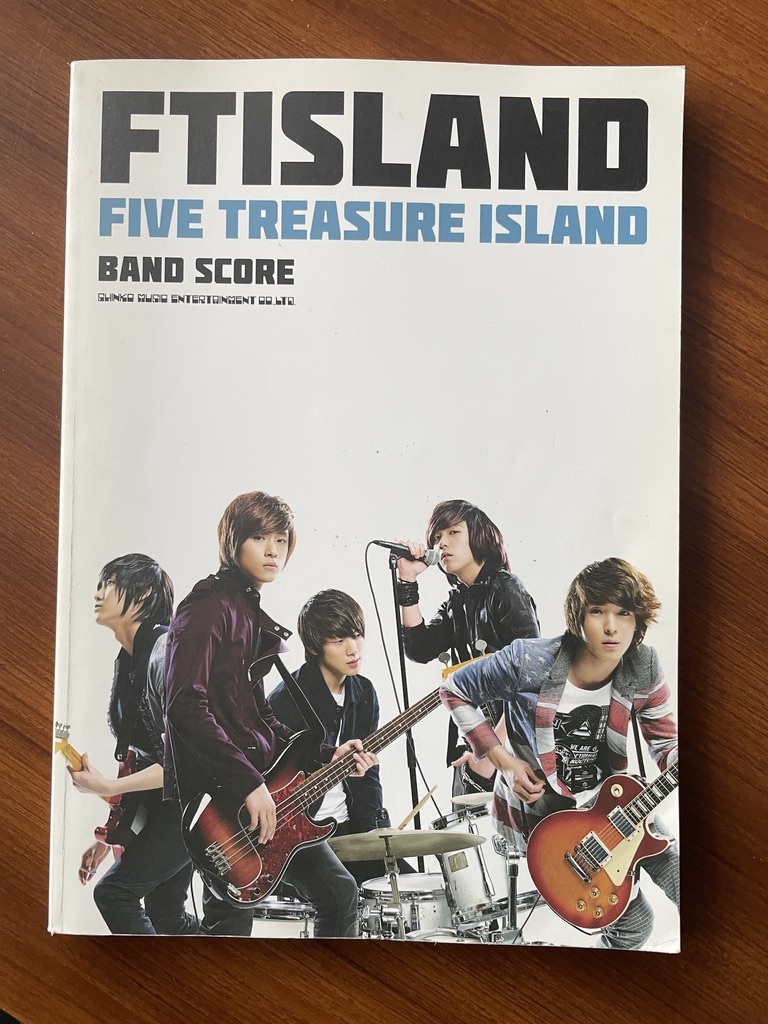 ★ FTISLAND エフティー・アイランド ファイブトレジャーアイランド FIVE TREASURE ISLAND バンドスコア 楽譜 K-POP 韓国 韓流拍卖
