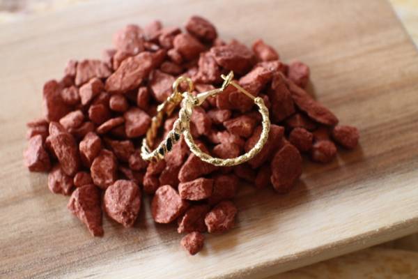 ドゥーズィエムクラス DEUXIEME CLASSE チェーンデザイン ゴールドカラーラメ スモールフープピアス アパルトモン リングピアス 新品拍卖