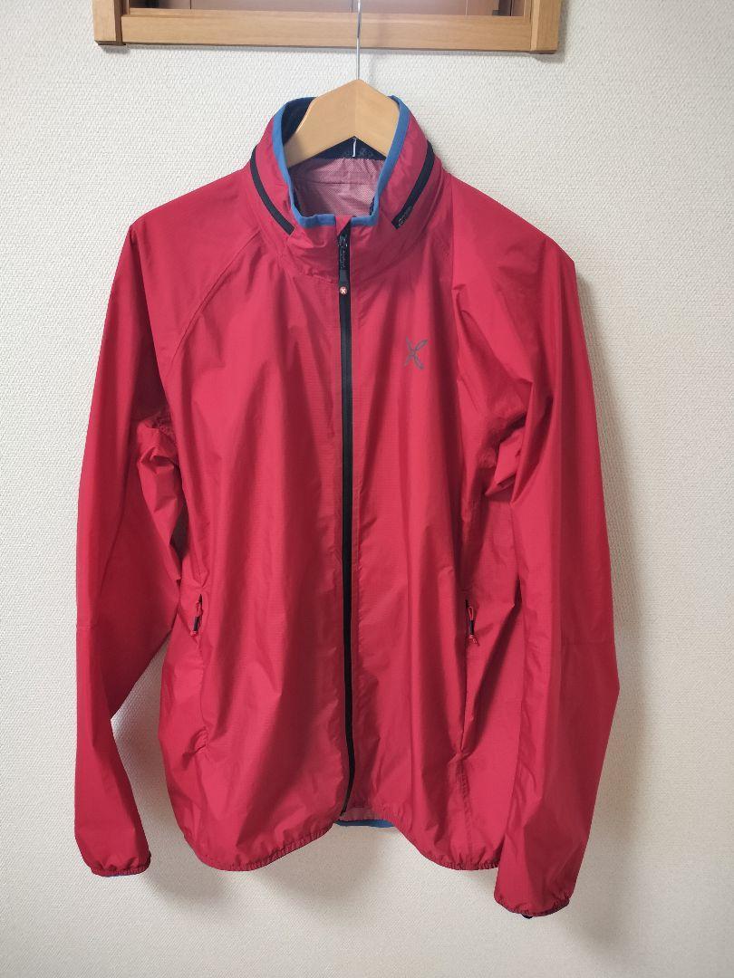 即決モンチュラレインボージャケット ウインドブレーカーレインウェア パッカブル登山クライミングトレラン MONTURA RAINBOWJACKET MJAT35X拍卖