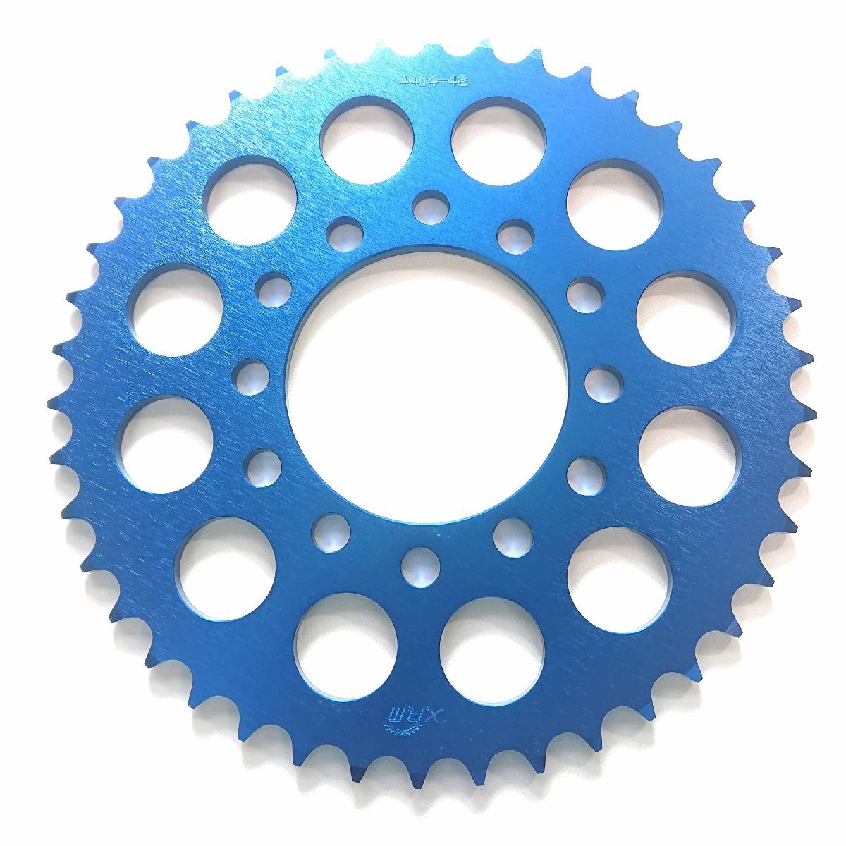 送料無料 SUP-19 カワサキ Ninja ZX-7RR ER-6f ER-6n ヴェルシス Ninja ZX-9R ブルー リア スプロケット 520/42T拍卖