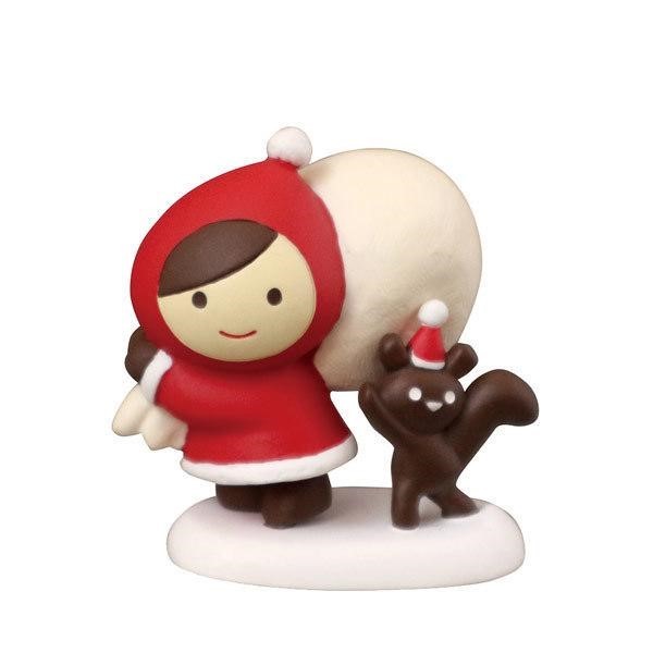 @【即決】★赤ずきん マスコット★リスと赤ずきんサンタ DECOLE クリスマス オトギッコ 人形 インテリア 飾り 置物 置き物 //TG-86044*拍卖