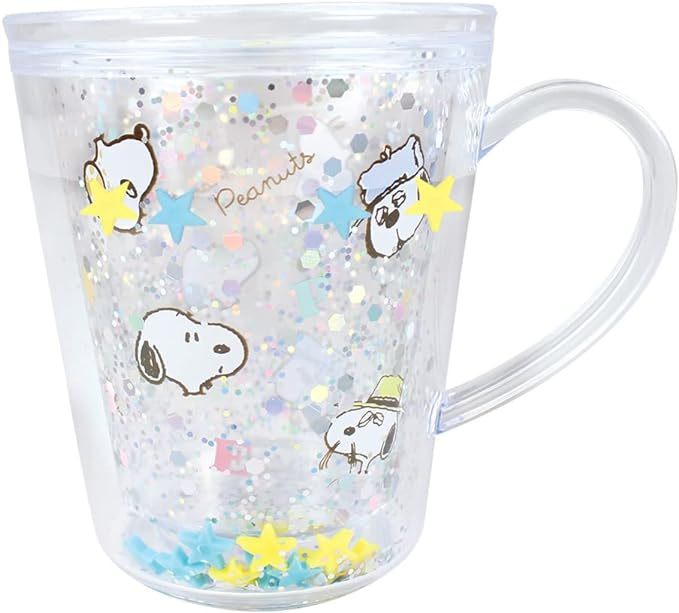 【即決】▽スヌーピー ウォーターカップ▽ ティーズファクトリー PEANUTS プラスチック 子供 コップ かわいい ホログラム // SN-5526530BG拍卖