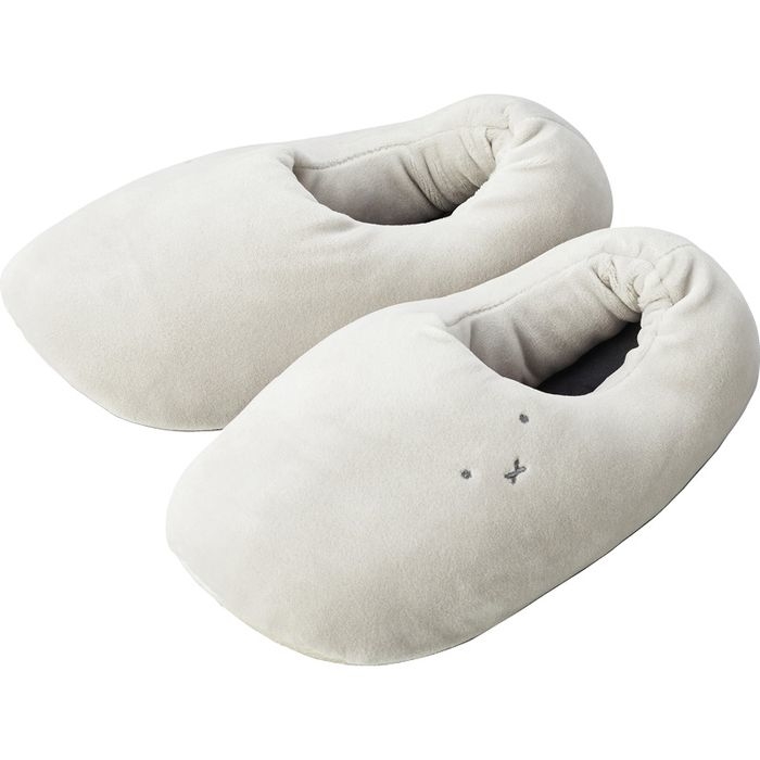 【即決】◆ミッフィー ルームスリッパ『ワルム』◆ あたたかい ルームシューズ ライトグレー 22~24cm おうち // 5905005000 GY拍卖