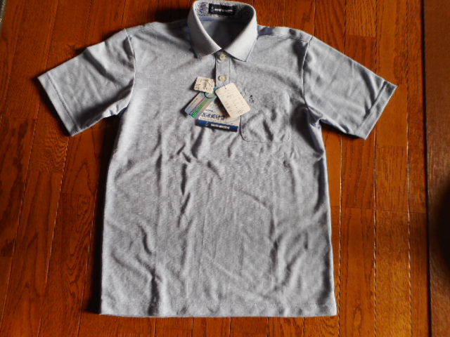 ☆新品 WEATHERCOCK 半袖ポロシャツ S(淡青) ☆拍卖