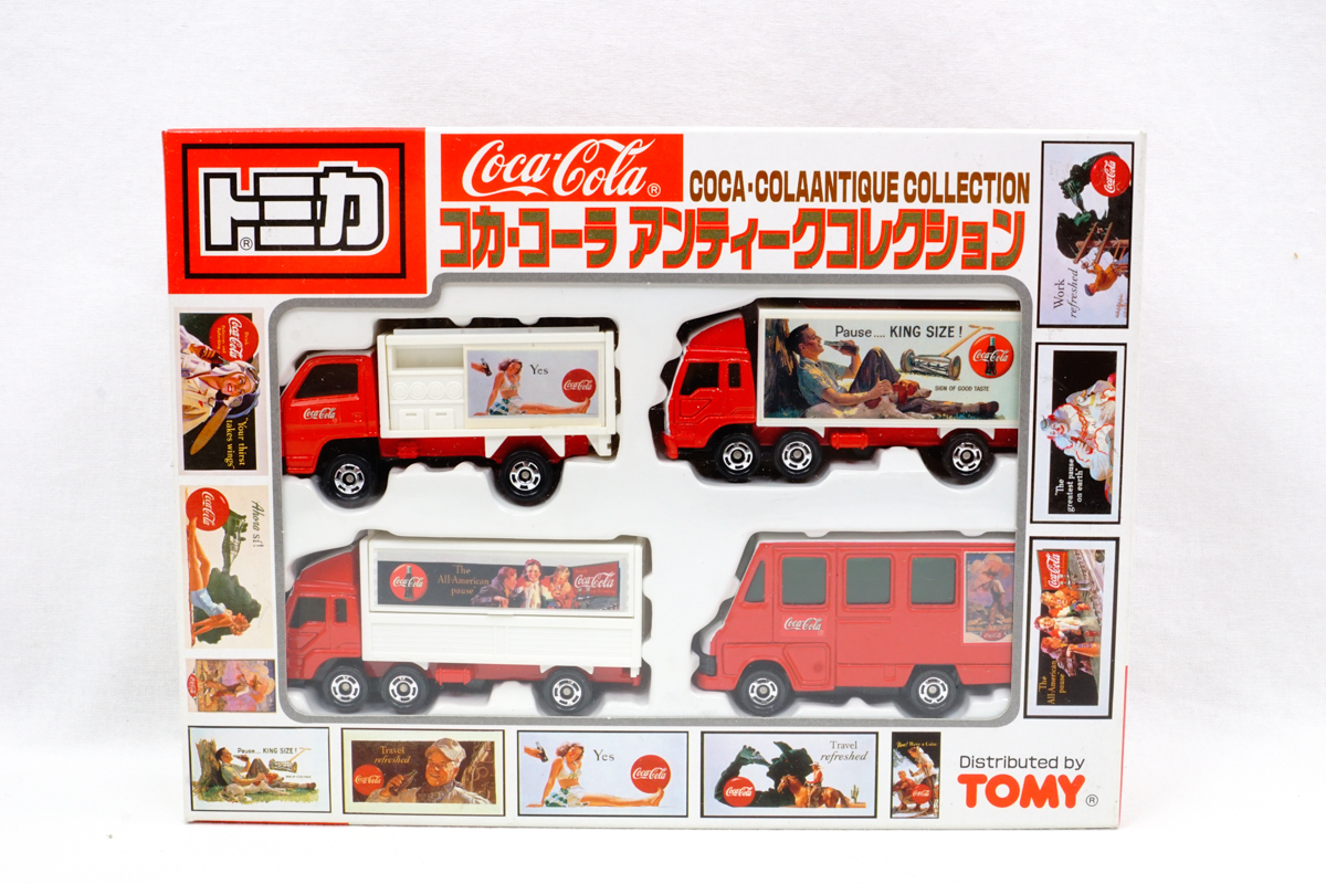 トミカ ギフト コカ・コーラ アンティークコレクション 新品 未開封品 廃盤品 希少品 COCA COLAANTIQUE COLLECTION tomica TOMY拍卖