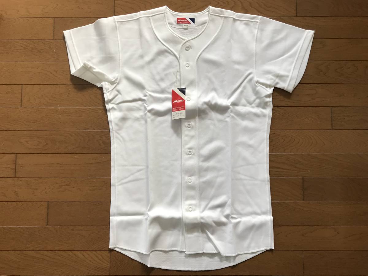 当時物 未使用 デッドストック Mizuno 野球ユニフォーム 品番:52FW-3001 サイズ:XO  TM9827 拍卖