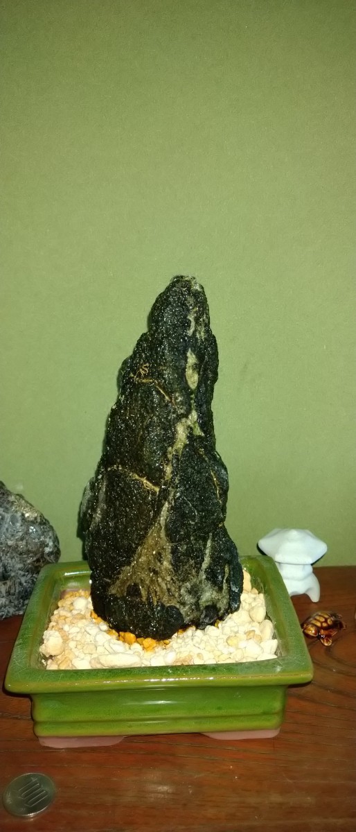 水石 飾り石 添石 盆栽 鑑賞石 自然石拍卖