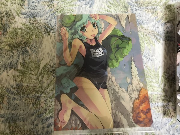 d240クリアファイル 東方Project 河城にとり&射命丸文(YU) 第7回博麗神社例大祭/KFC拍卖