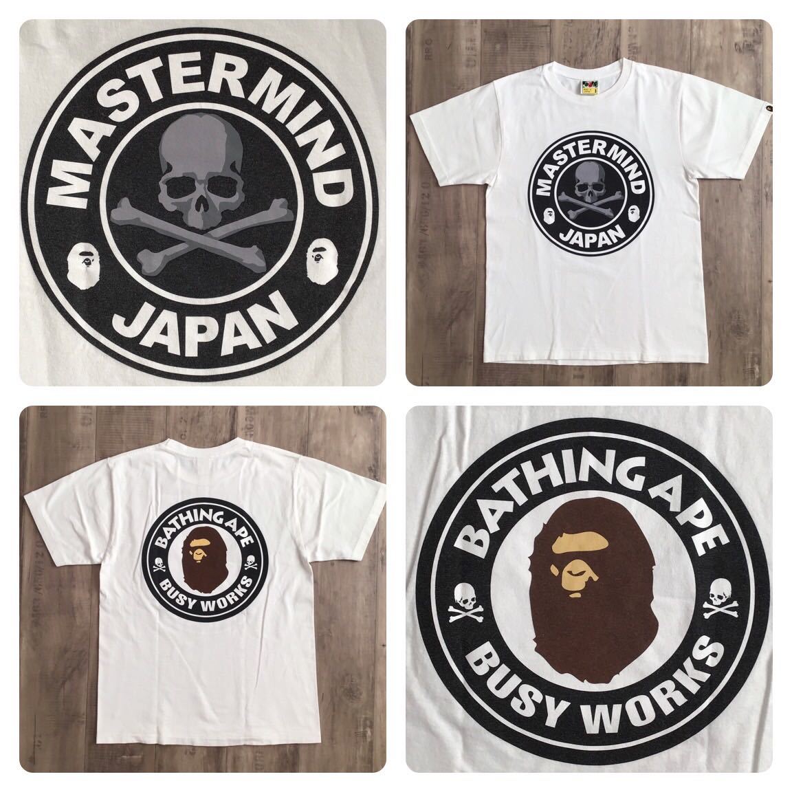 ★激レア★ Mastermind × BAPE Tシャツ Sサイズ マスターマインド a bathing ape エイプ ベイプ アベイシングエイプ MMJ Skull NIGO w2拍卖