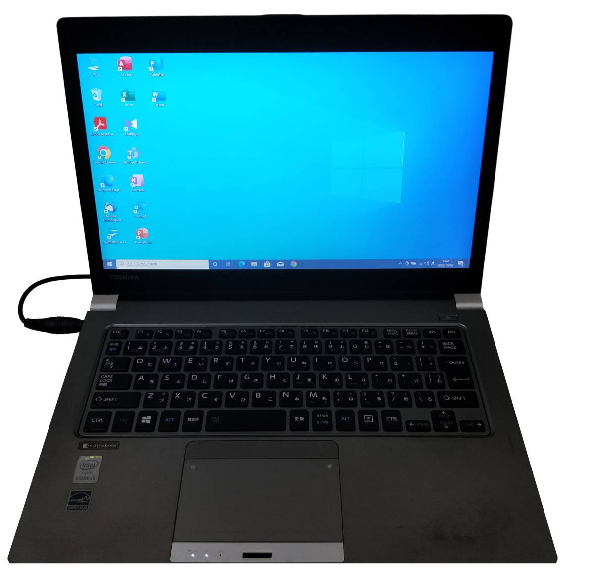 ★【驚速 TOSHIBA R63/P i5-5200U 2.20GHz x4+4GB+SSD256GB 13.3インチノートPC】Win10+Office2021 Pro/HDMI/WEBカメラ■D102616拍卖