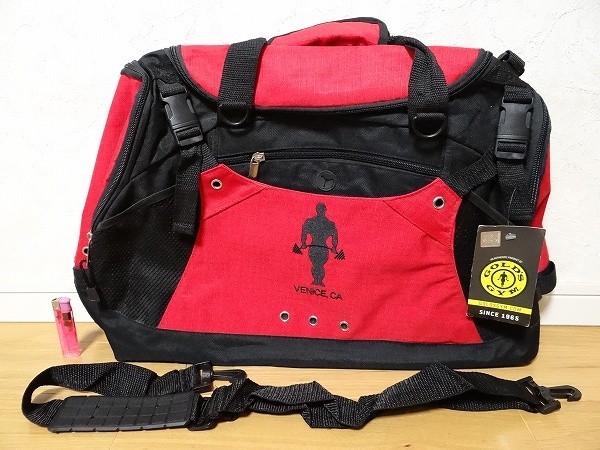 新品 GOLD GYM ゴールドジム ボディビル スポーツバッグ ジムバッグ ボストンバッグ拍卖
