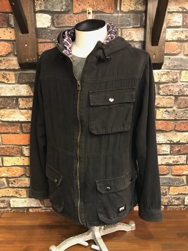 F757 メンズブルゾン FTC エフティーシー ストリート カジュアル 人気 おしゃれ ブラック スケート スケーター パーカー フード/ L拍卖