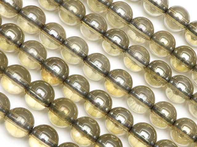シャンパンオーラ 丸玉 6mm【1連販売】 / 3-19 OR6M拍卖