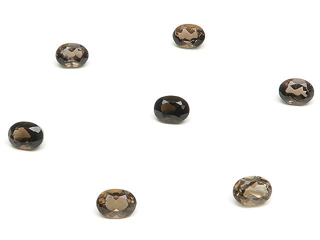 スモーキークォーツ オーバルファセットカット ルース 4×3mm 15コ販売 / 82-31 SM4LO拍卖