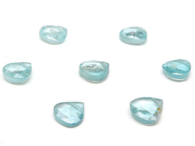粒販売 ブルージルコン マロンカット 5~7mm 3粒販売 / T141 ZI7MR拍卖