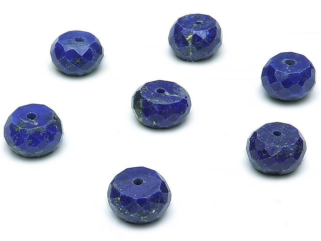 粒販売 ラピスラズリ ボタンカット 6~7mm 6粒販売 / T124 RP-BC拍卖