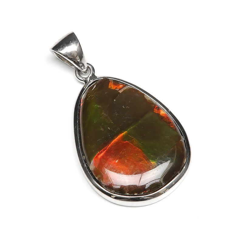 カナダ産 アンモライト ペンダントトップ No.5【1点もの】 / 60-18 AR-PT5拍卖