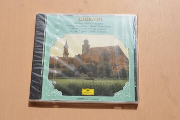 シベリウス:ヴァイオリン協奏曲@ズーカーマン&バレンボイム/ロドリーゴ:アランフェス協奏曲@ナルシソ・イエペス&ナバロ/未開封拍卖
