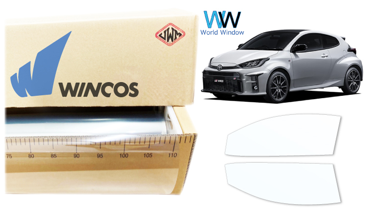 透明遮熱フィルム IR-90HD GRヤリス (MXPA12/GXPA16) カット済みカーフィルム フロントドアセット拍卖