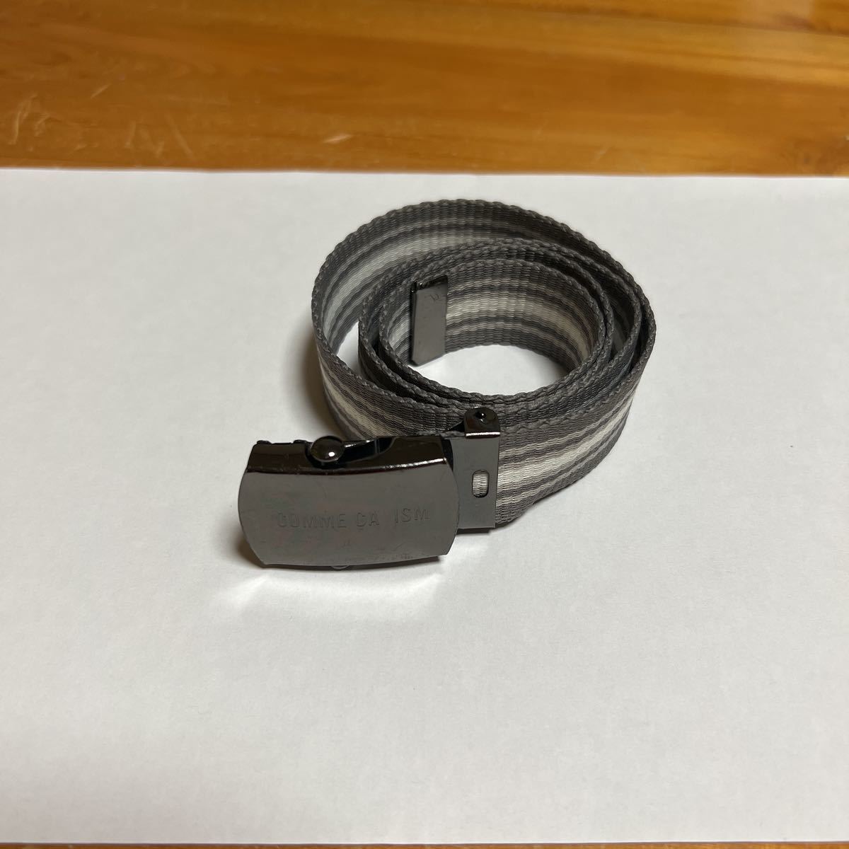 COMME CA ISM コムサイズム ベルト こども用 ガチャベルト ローラーベルト サイズ長さ69cm幅2.5cm 中古品 美品 送料無料拍卖