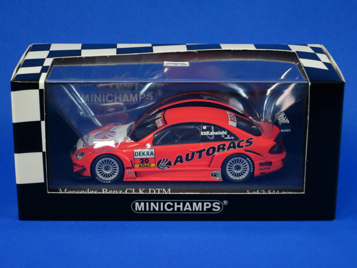 【即決!】1/43 MINICHAMPS 2003 DTM ARTAチームぺルソン メルセデスベンツCLK DTM#20 金石勝智 2544台限定!Mercedes Benz拍卖