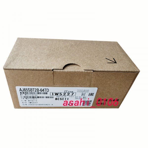 新品 MITSUBISHI/三菱 AJ65SBT2B-64TD CC-Link アナログ入出力拍卖