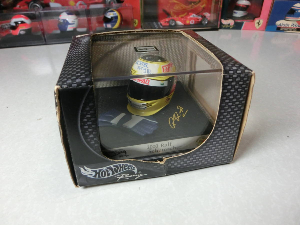 ★★定形外可・絶版!!00年 手袋付・ラルフ・シューマッハ・ヘルメット・フェラーリ・Ralf Schumache ★★拍卖