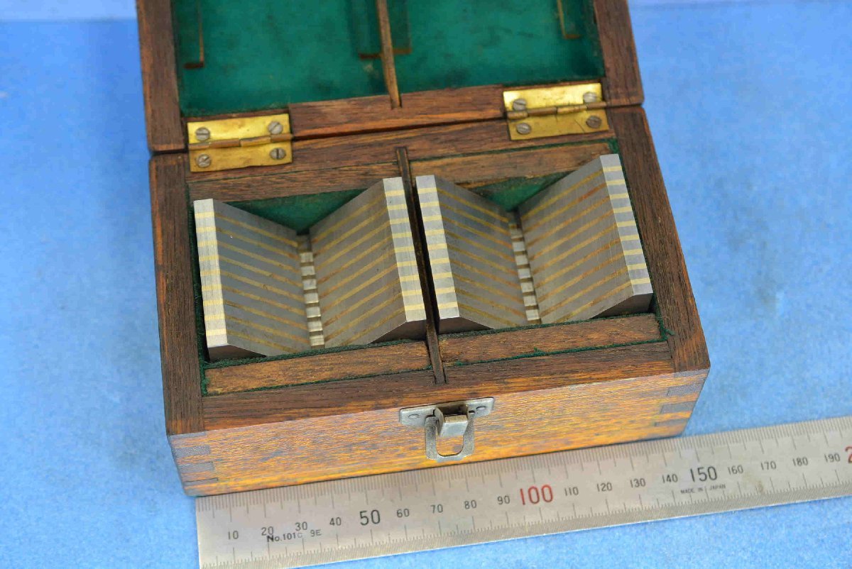 カネツー 60×47×44 V溝付き チャックブロック 2個 中古拍卖