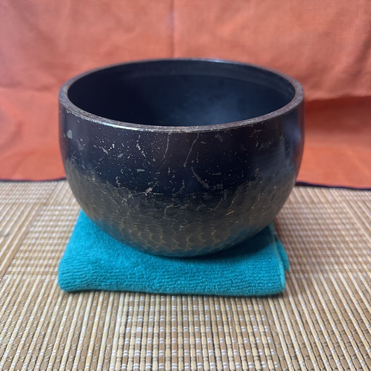 おりん 真鍮製 仏具 仏教美術 寺院仏具 真鍮 法事 坐禅 瞑想 楽器 う拍卖