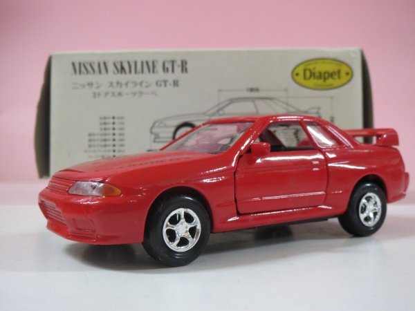 65784■ダイヤペット SV-16 スカイライン GT-R (R32) レッド拍卖