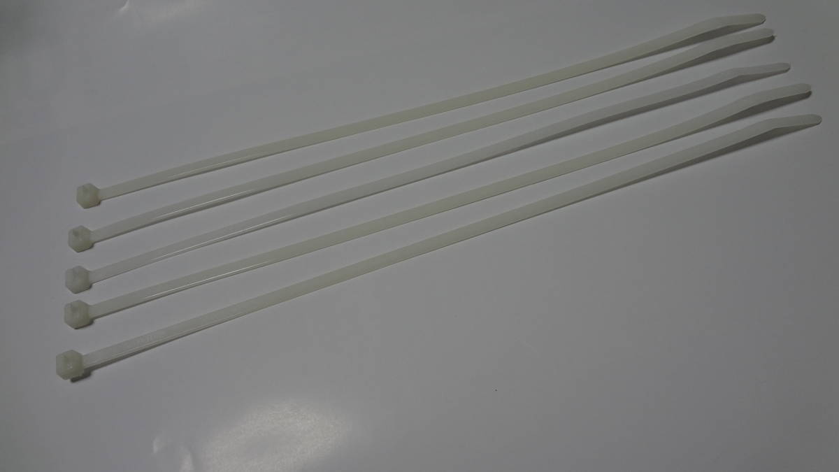 インシュロック タイラップ 結束バンド 260㎜ ロック解除(戻り)機能付き 500本拍卖