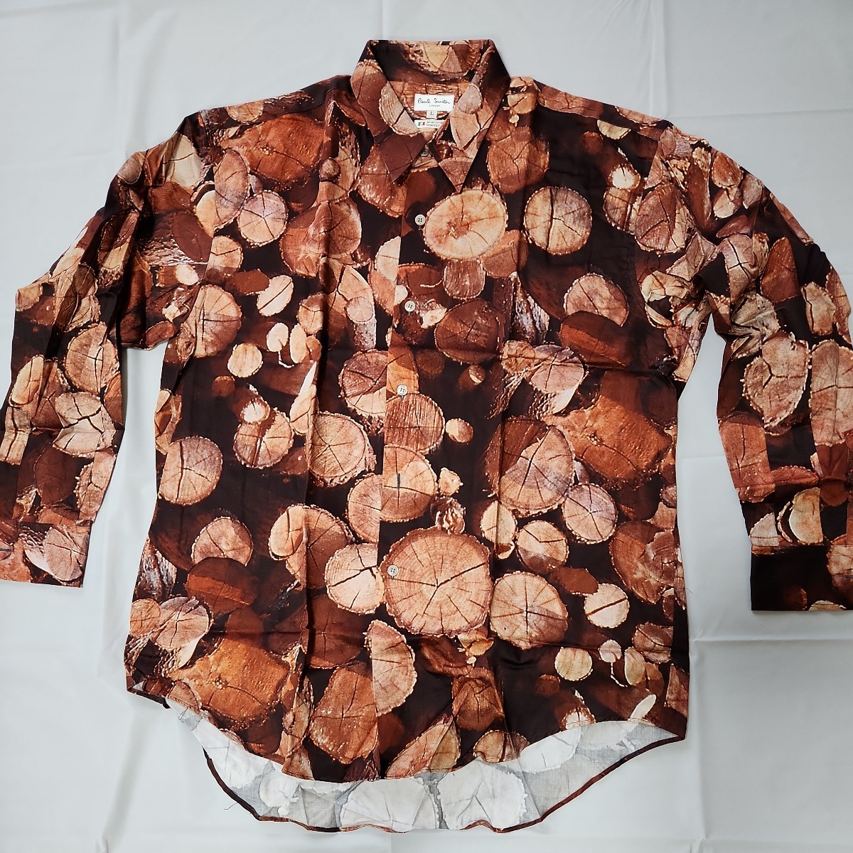 未使用 ポールスミス Paul Smith 薪シャツ 拍卖