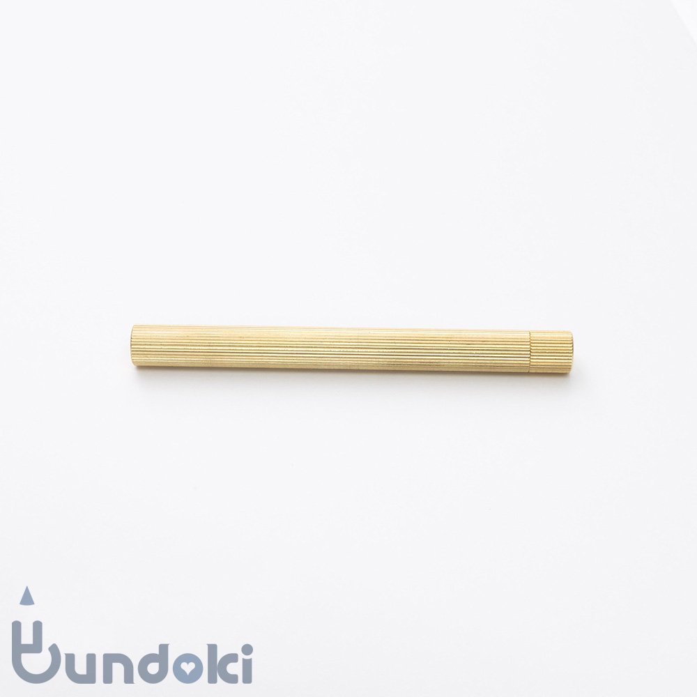 MINT GARAGE MECHANICAL PENCIL LEAD CYLINDER シャー芯ケースBrass (平目)拍卖