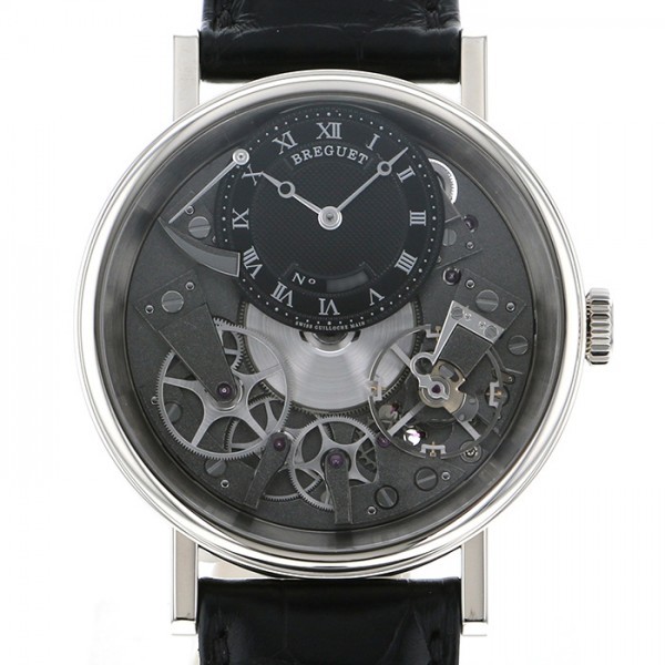 ブレゲ Breguet クラシック トラディション 7057BB/G9/9W6 ブラック/ローマ文字盤 新品 腕時計 メンズ拍卖