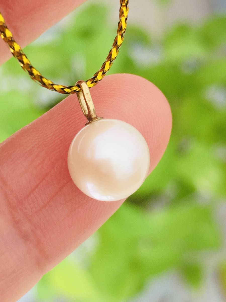 真珠 K10 ネックレス ペンダント 真珠 パール拍卖