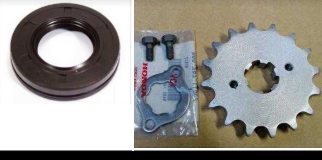 CB400T CB400N ホークⅡ ホークⅢ フロント スプロケット裏オイルシール セット 16コマ拍卖