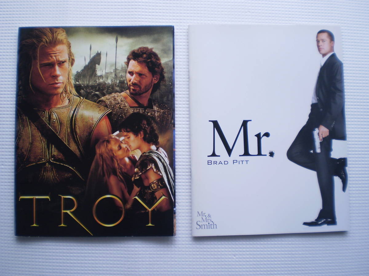 【中古・ブラッド ピッド】 TORY ・ Mr.&Mrs.Smith 2冊 送料込み拍卖