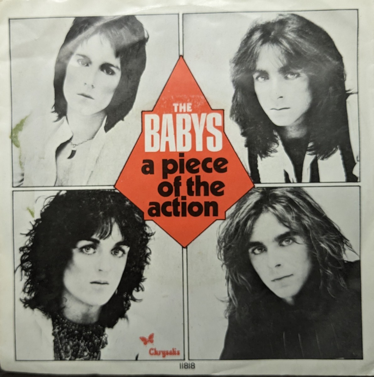 ☆THE BABYS/A PIECE OF ACTION 1978'HOLLAND CHRYSALIS 7INCH拍卖