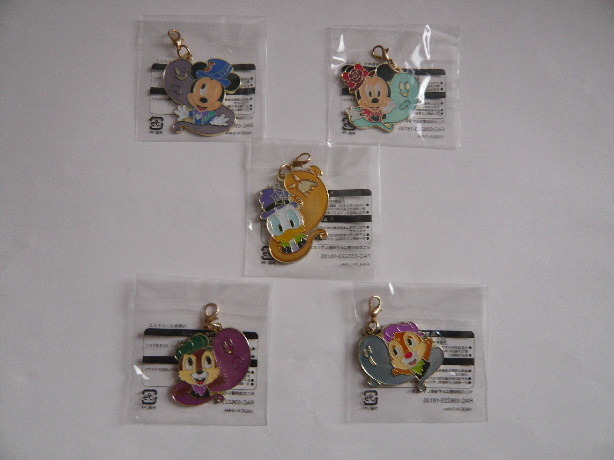 TDL ジャングルカーニバル ハロウィン2018 ファスナーマスコット 全5種 非売品 拍卖