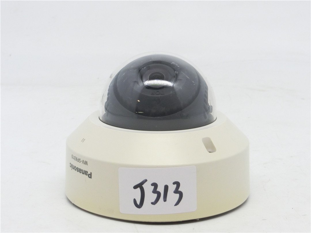 中古品 Panasonic i-PRO SmartHD 屋内対応ドーム型ネットワークカメラ ▲WV-SFN310J  動作未確認  ジャンク品 送料無料拍卖